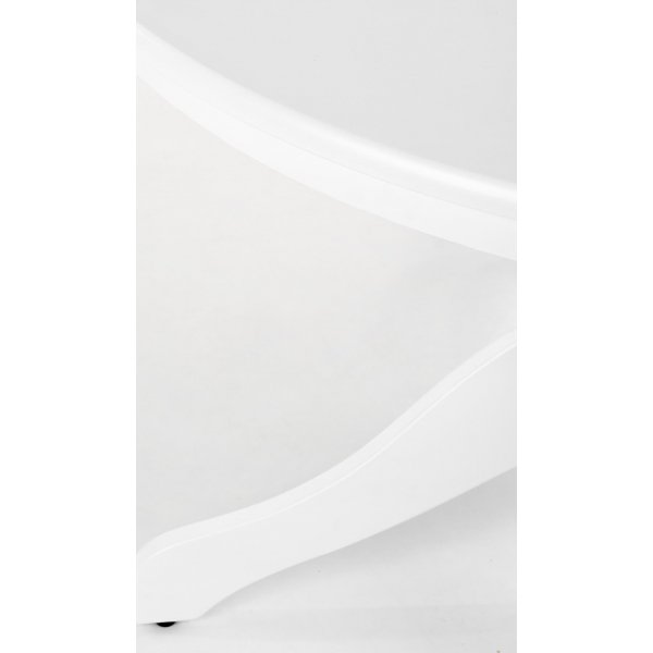 Aliza Runder Esstisch 106 cm - Weiß Aliza Runder Esstisch 106 cm - Weiß